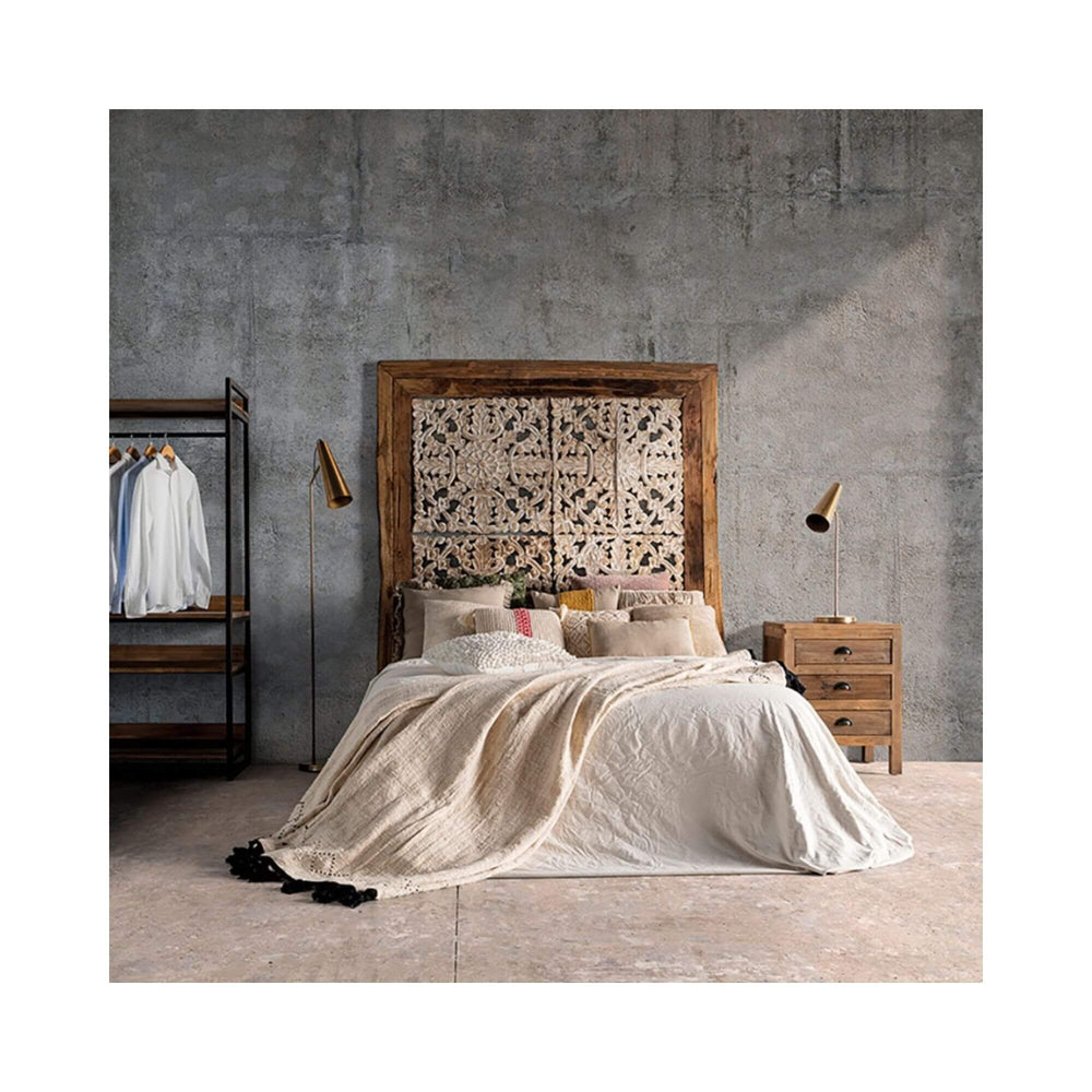 Kavya Wall Panel — large handcrafted wooden decor for elegant interiors.