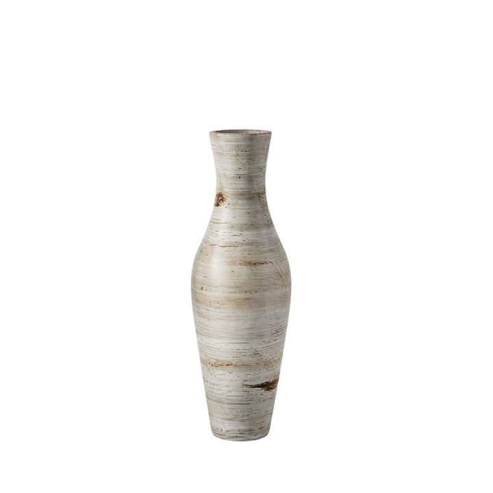 Single Small Labra terracotta pot isolated on white background highlighting its handcrafted form.