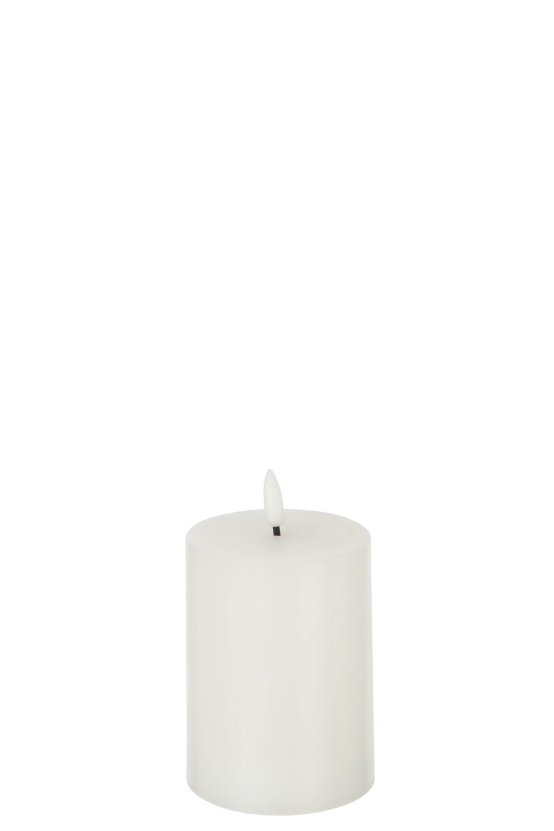 Small Led Candle White on white background