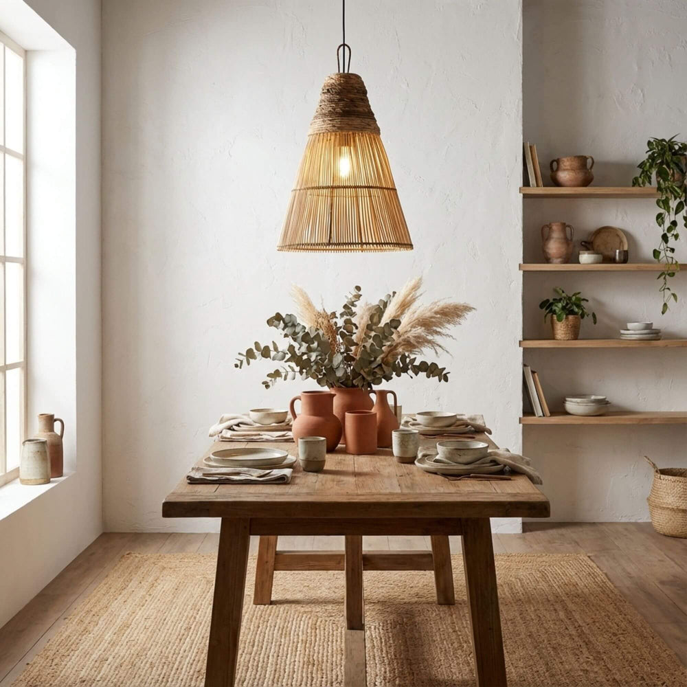 Liba ceiling lamp on styled living room 