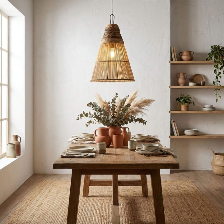 Liba ceiling lamp on styled living room 