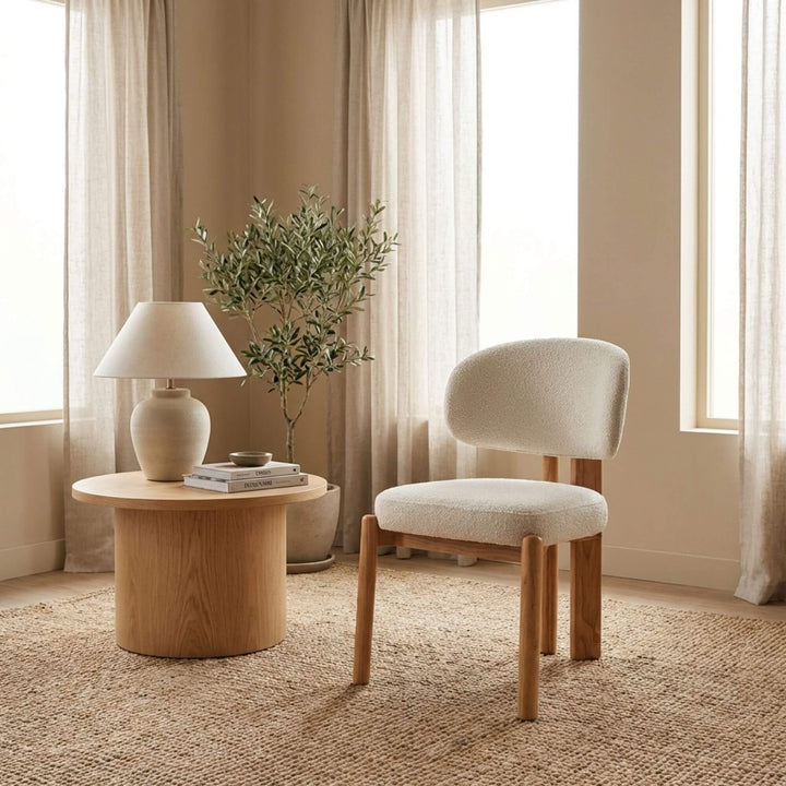 LINA DINING CHAIR | NATURAL 53X61X84CM