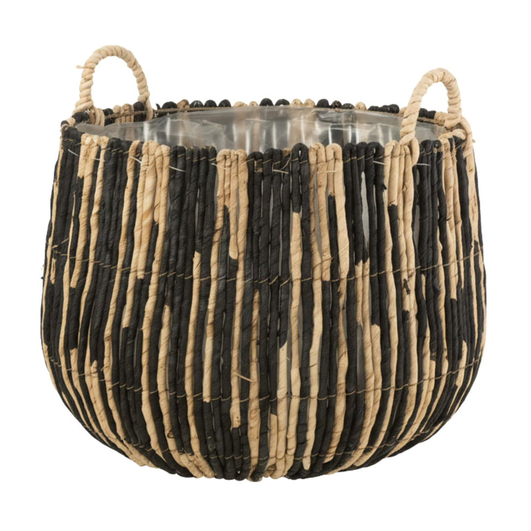 Large Lovina Basket ideal for storage or decorative use.