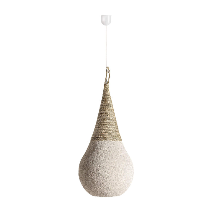 Hanging lua ceiling lamp on white background