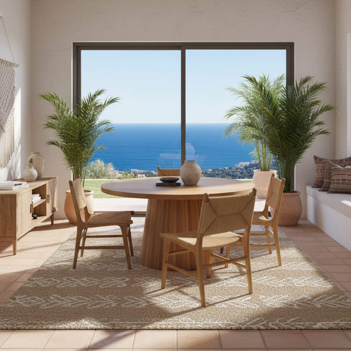 Cozy living room setting of Male Dining Chair