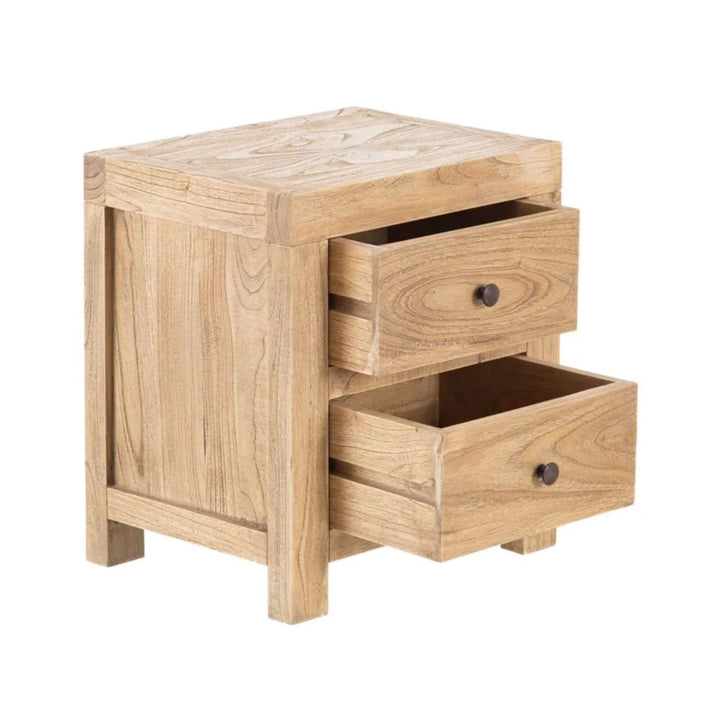 Open drawer showing storage space
