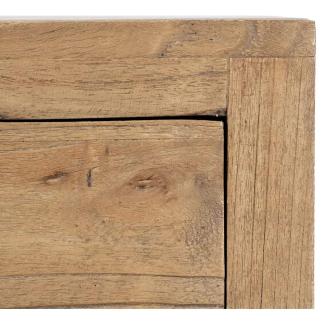 Close-up of mindi wood grain texture