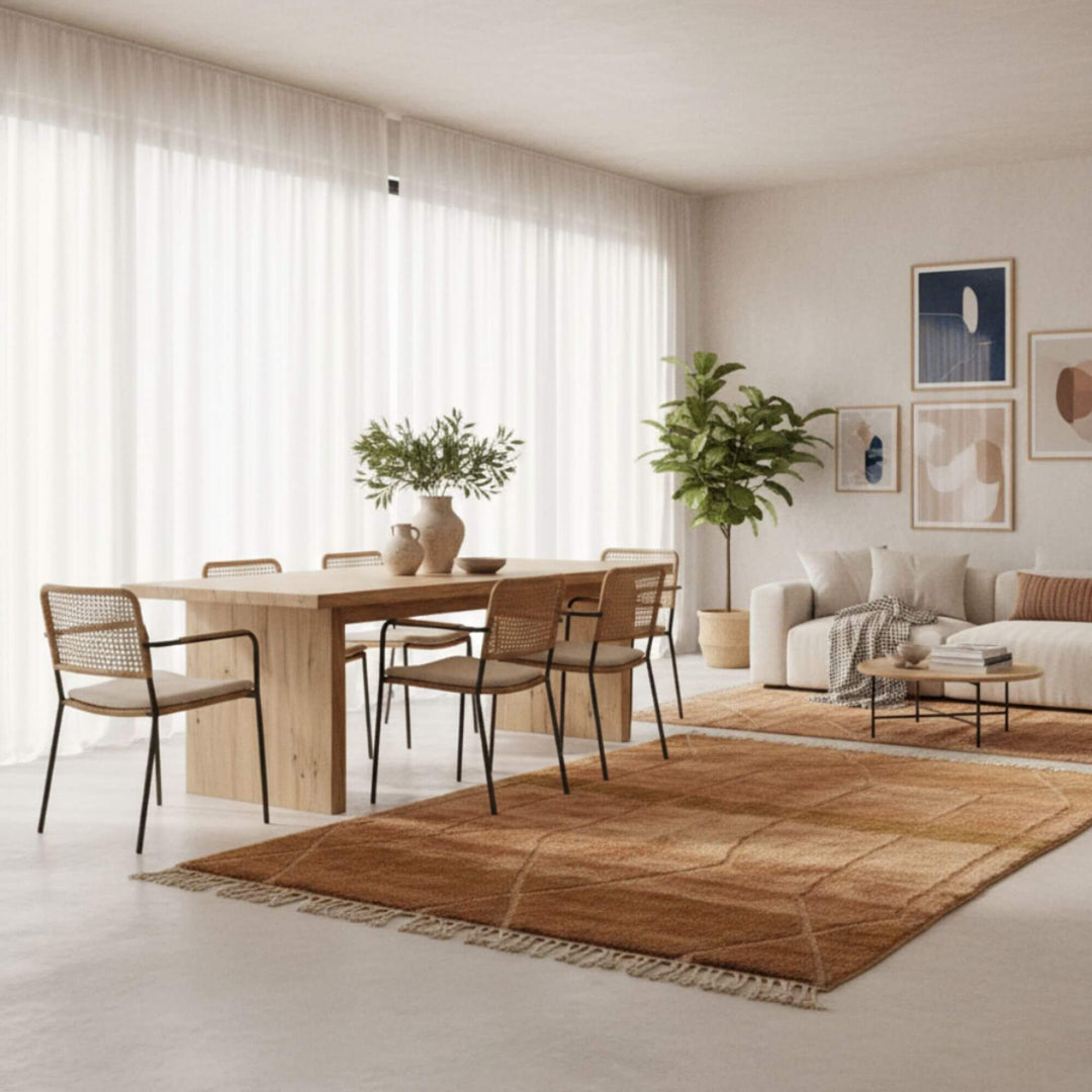 MOROCCAN RUG | TERRACOTTA 290X200CM