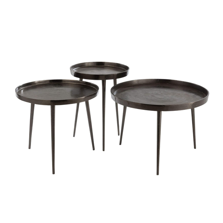 Set of three Neo coffee tables in small, medium, and large sizes