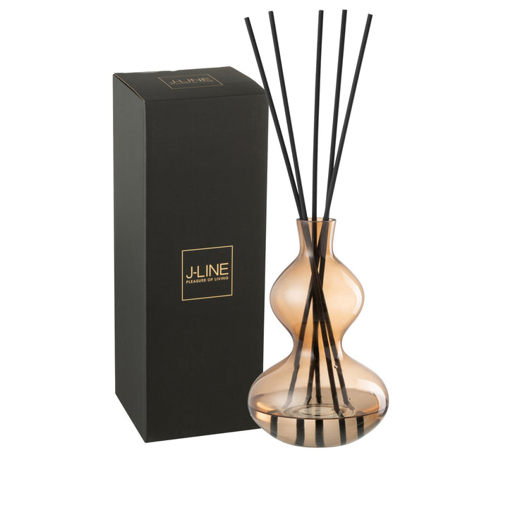 Large Nordic Vetiver Diffuser placed beside its packaging box.