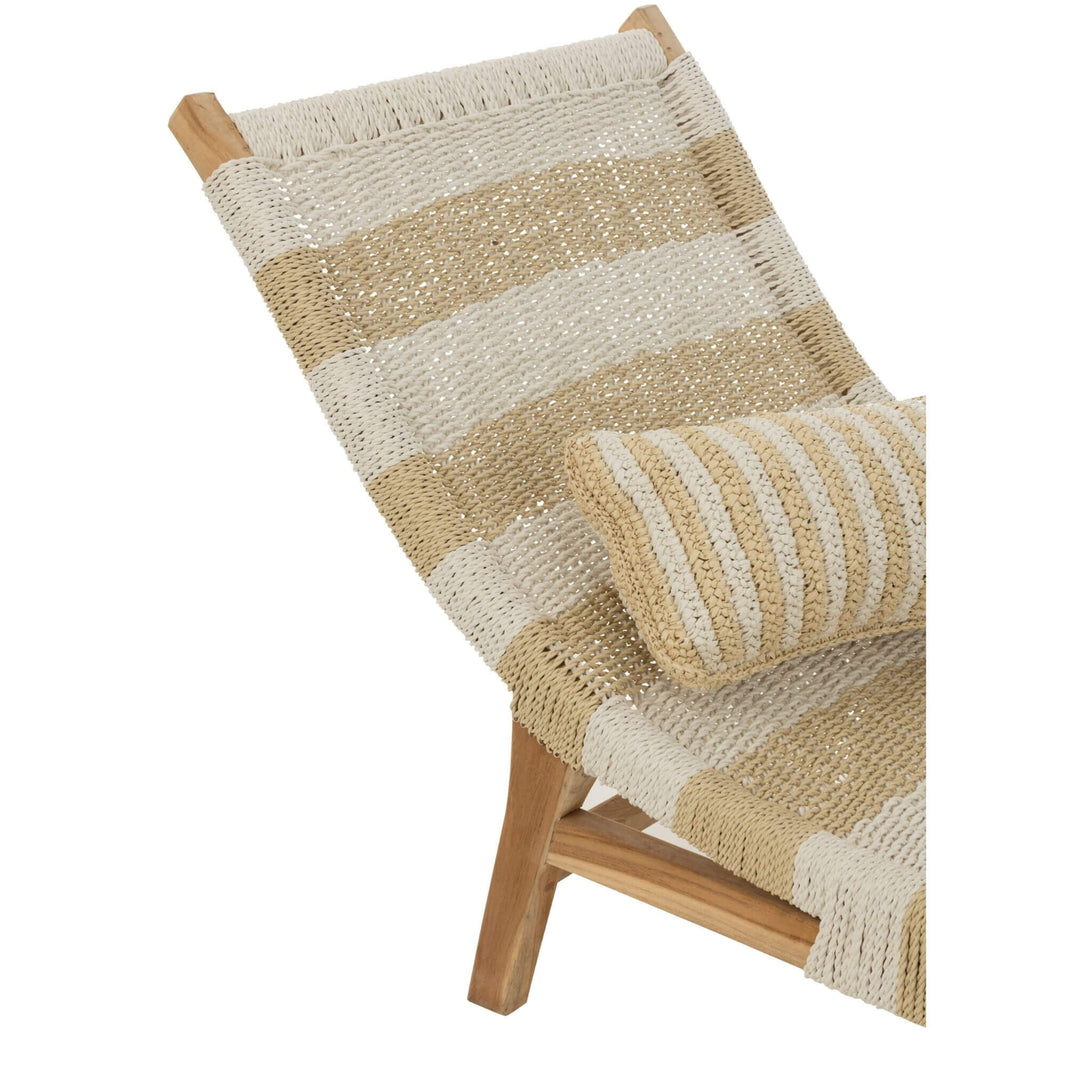 Close-up of white and beige woven polyester texture