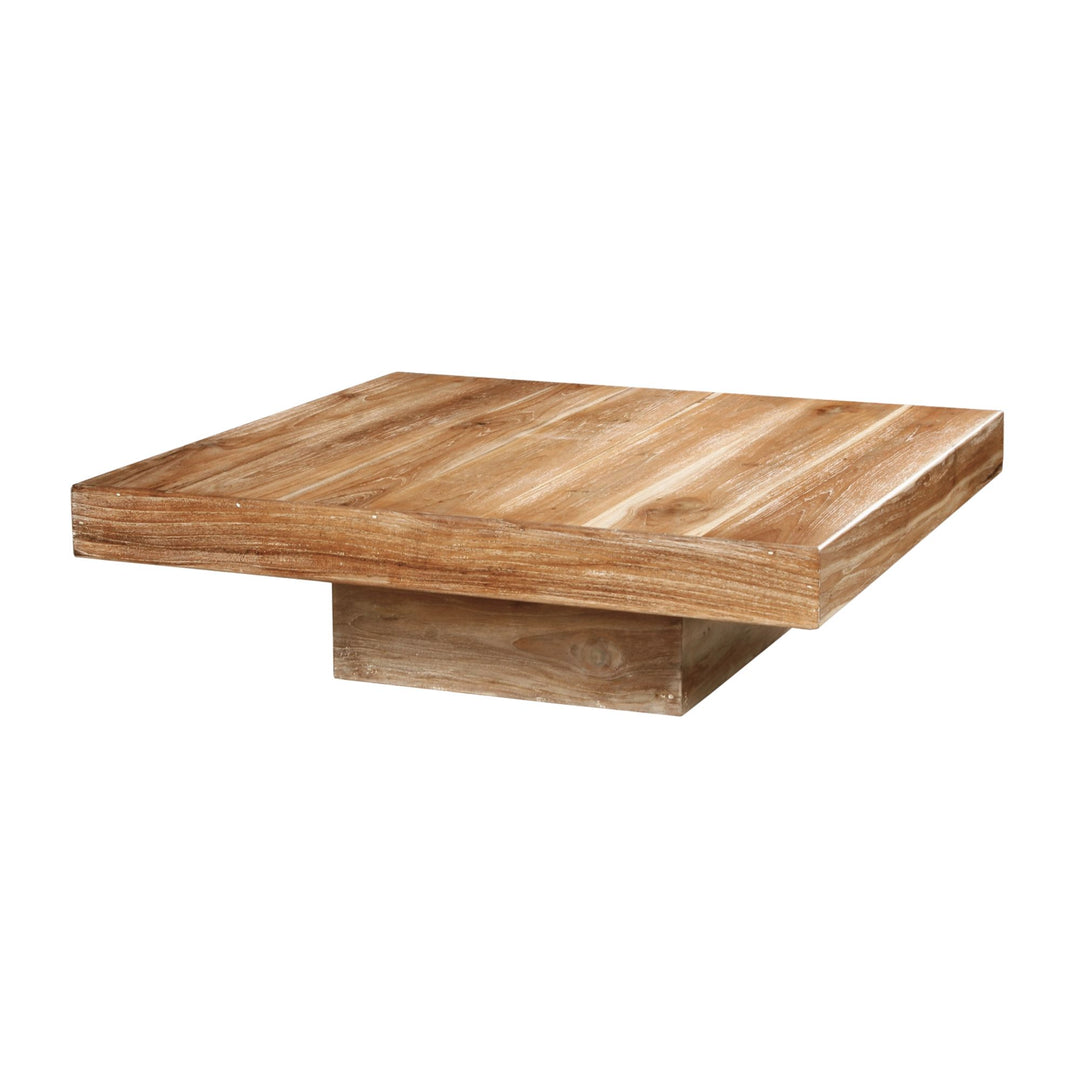 OAHU TEAK WOOD COFFEE TABLE on a white background