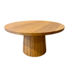MALDIVES ROUND DINING TABLE | CONICAL LEGS