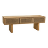 MADURA TV CONSOLE | 3 DOORS | NATURAL 130X36X45CM