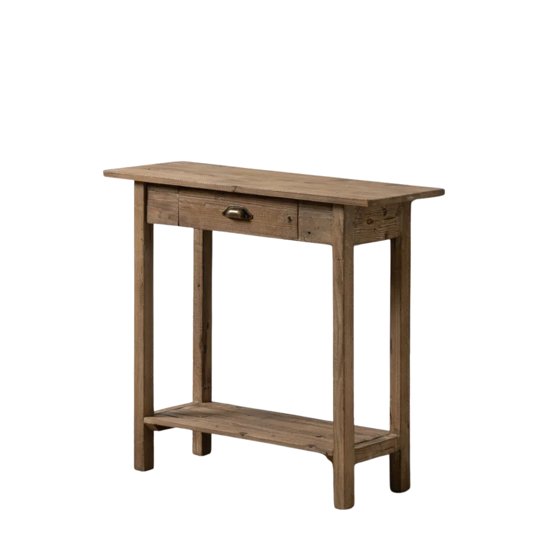 FIR CONSOLE TABLE | 90X34.50X81CM
