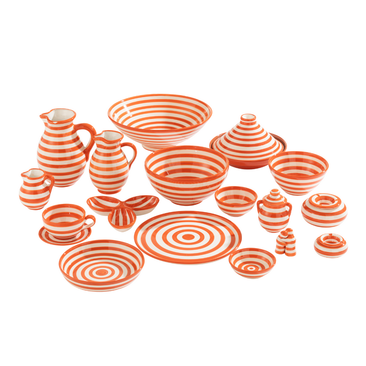 ZUMA STRIPES BOWL | ORANGE