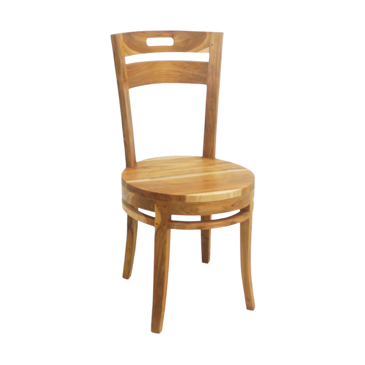 KAWE TEAK DINING CHAIR | NATURAL 45X45X90CM