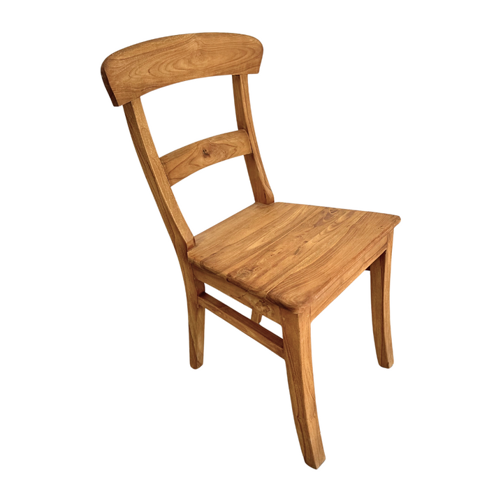 BATAUGA TEAK ROUND DINING CHAIR | 44X50X85CM