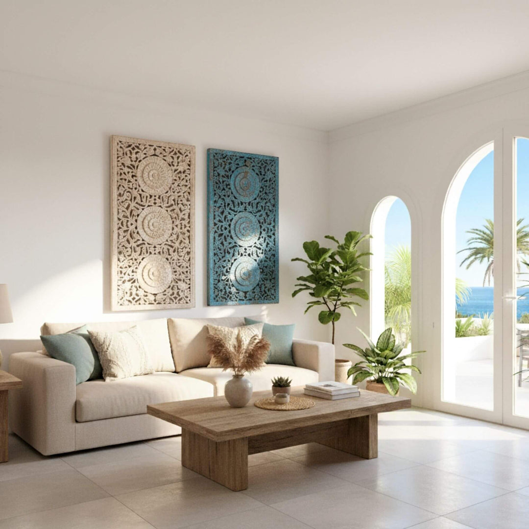 Styled interior setting showcasing the Punsari Wall Deco as a feature piece.