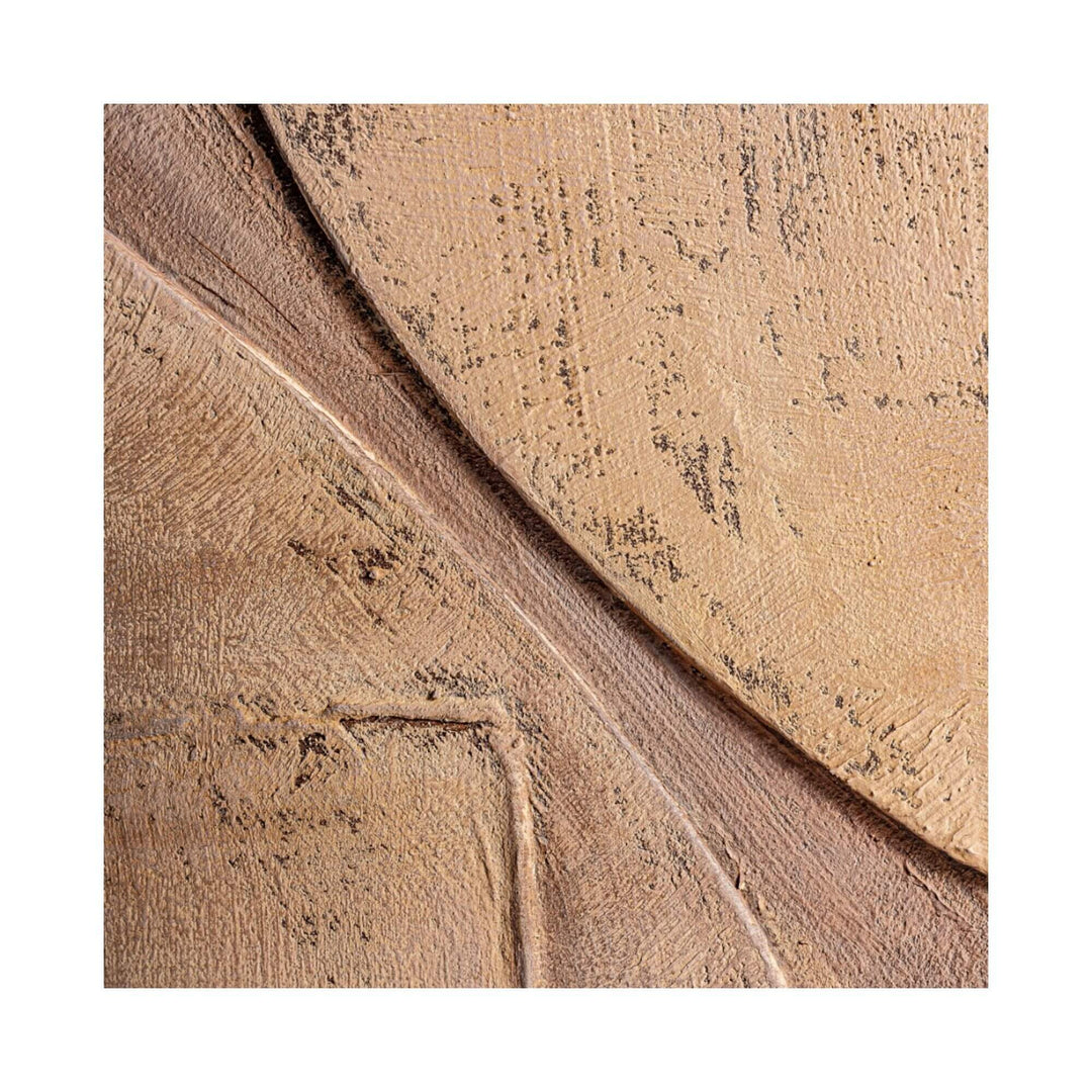 Close-up of the Sahar Canvas Painting showing the tactile, raised surface texture.