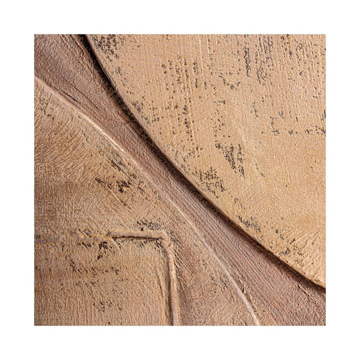 Close-up of the Sahar Canvas Painting showing the tactile, raised surface texture.