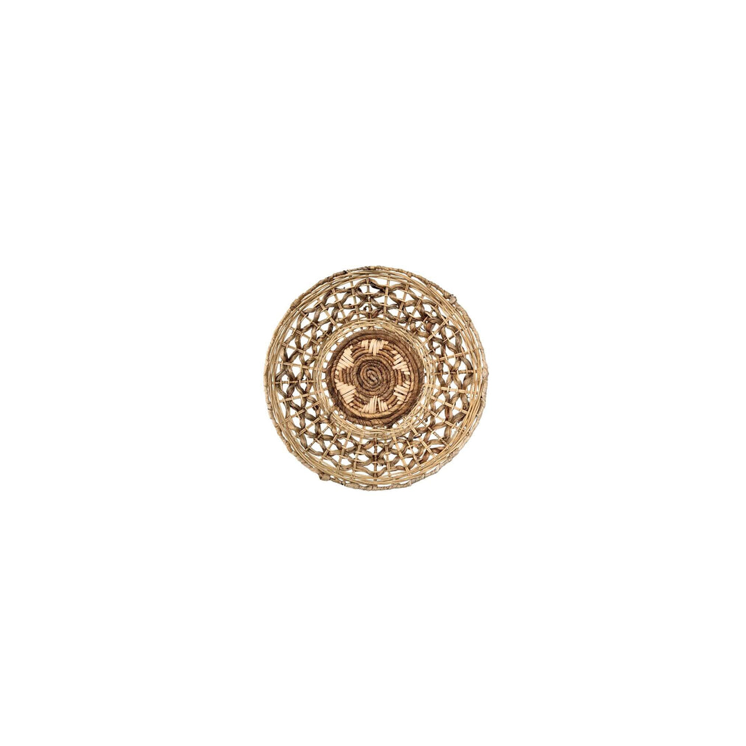 Small size of Sarakiniko Wall Deco Plate displayed for a natural wall décor look

