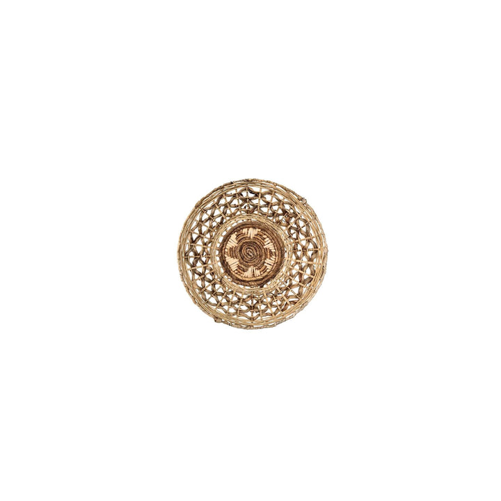 Small size of Sarakiniko Wall Deco Plate displayed for a natural wall décor look

