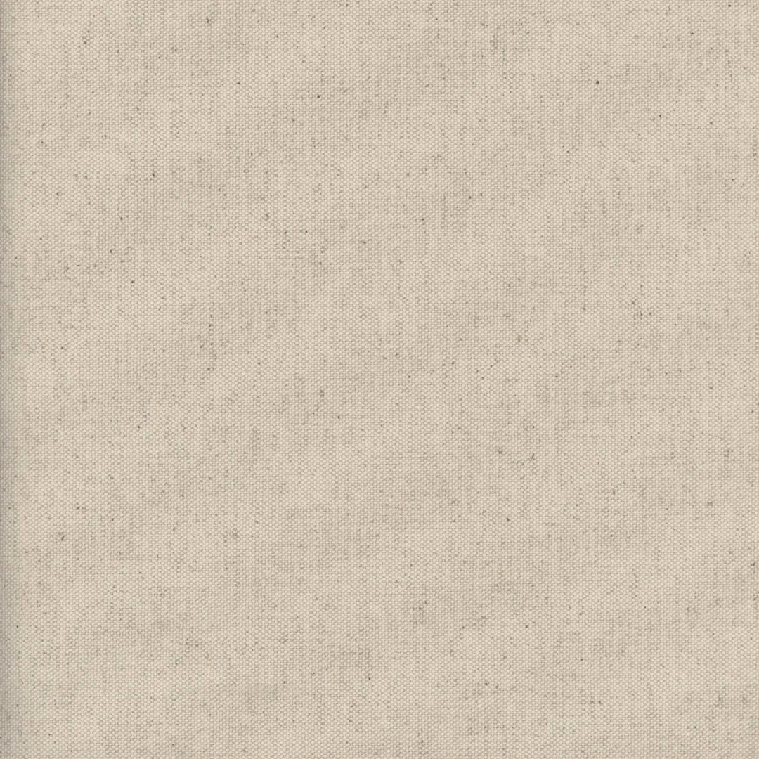 Natural beige linen upholstery fabric sample