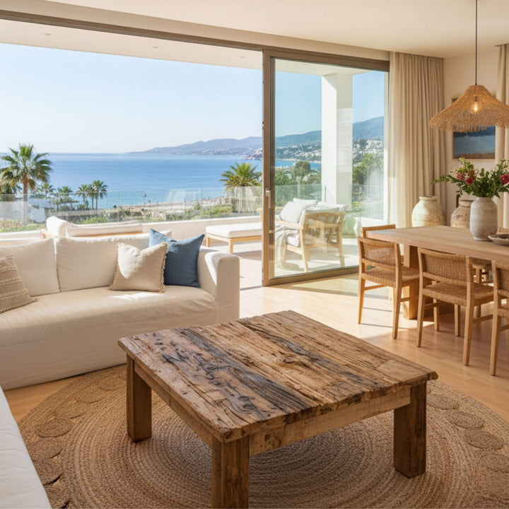 SLEEPER RAIL TRAIN COFFEE TABLE