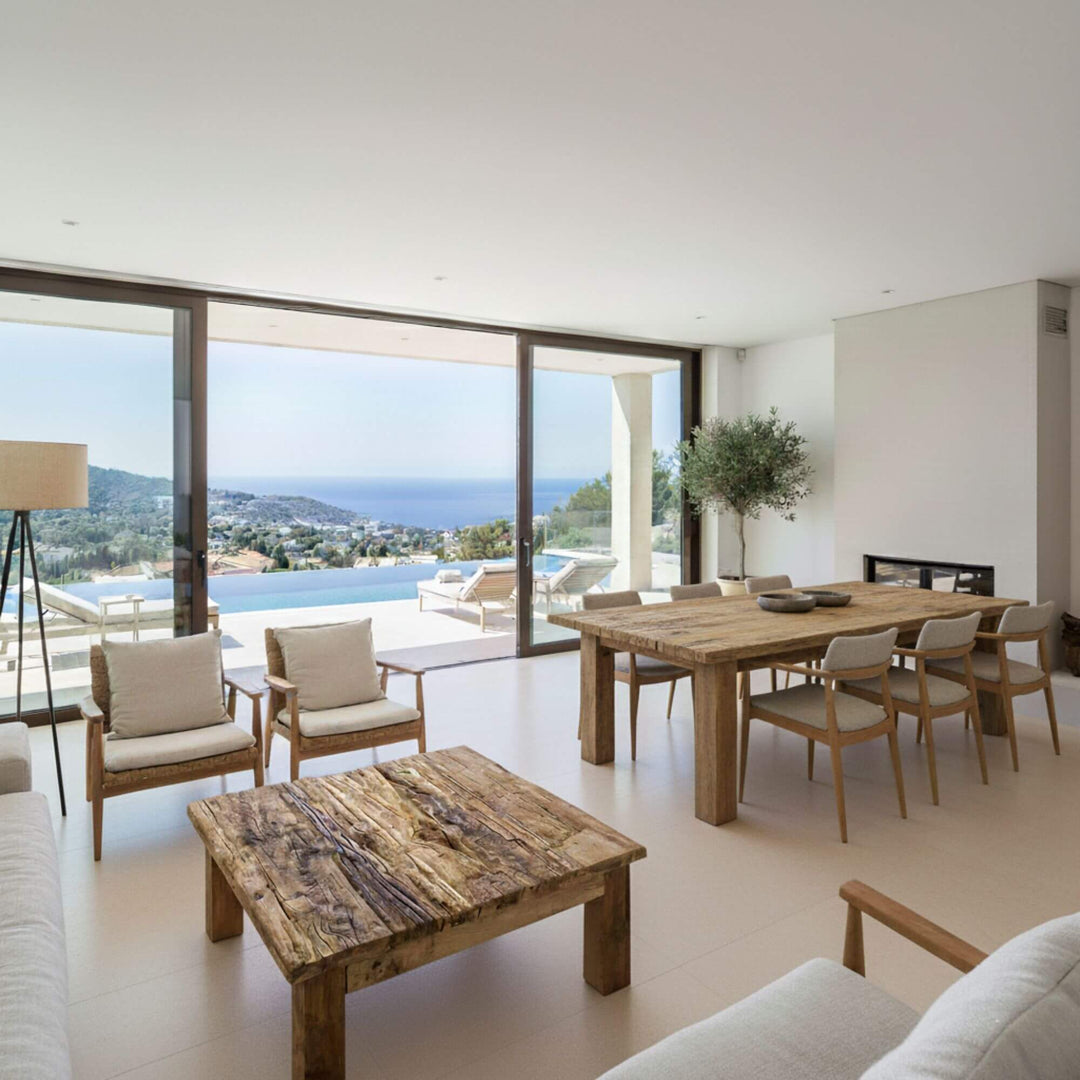 SLEEPER RAIL TRAIN COFFEE TABLE