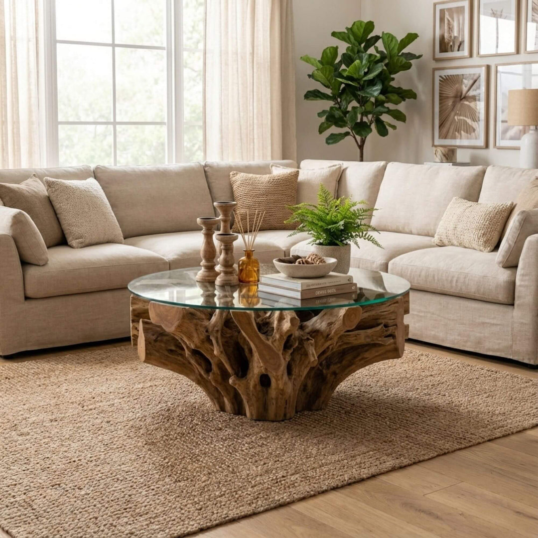 SUMBA TEAK ROOT COFFEE TABLE