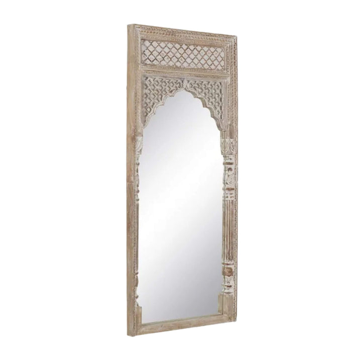 Side view of the Surat Mirror showing frame depth.