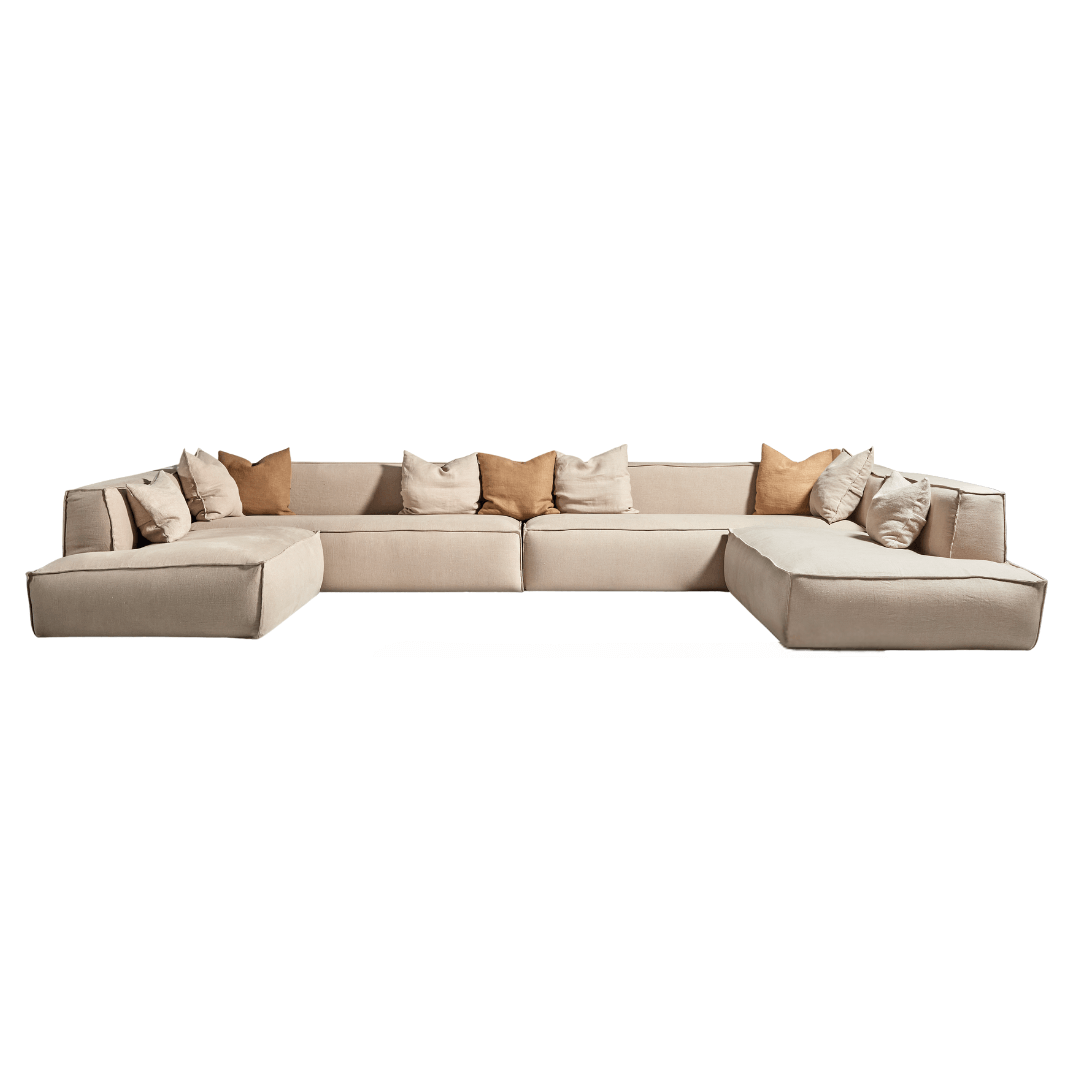 Beige TOSCANA OUTDOOR SOFA