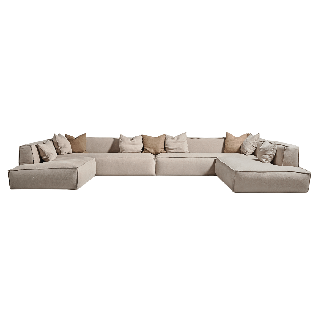 GREY TOSCANA OUTDOOR SOFA