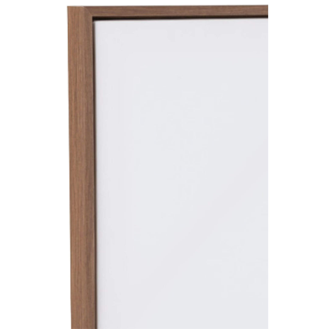 Close-up of canvas frame showing.