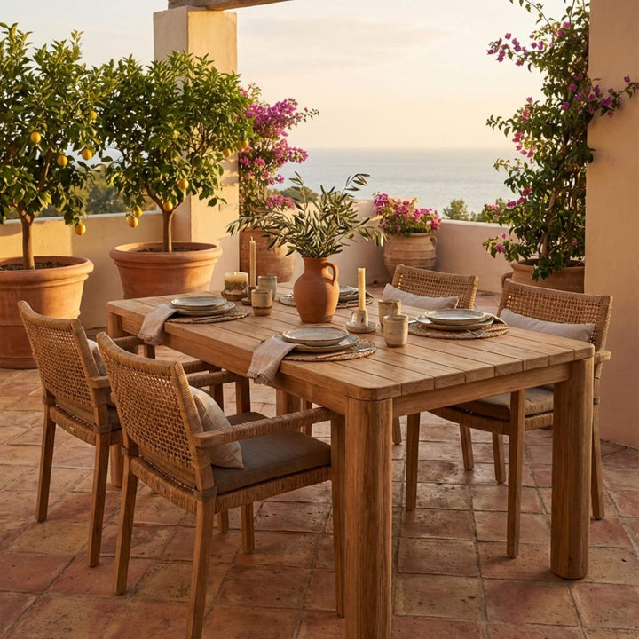 TRUNK OUTDOOR DINING TABLE