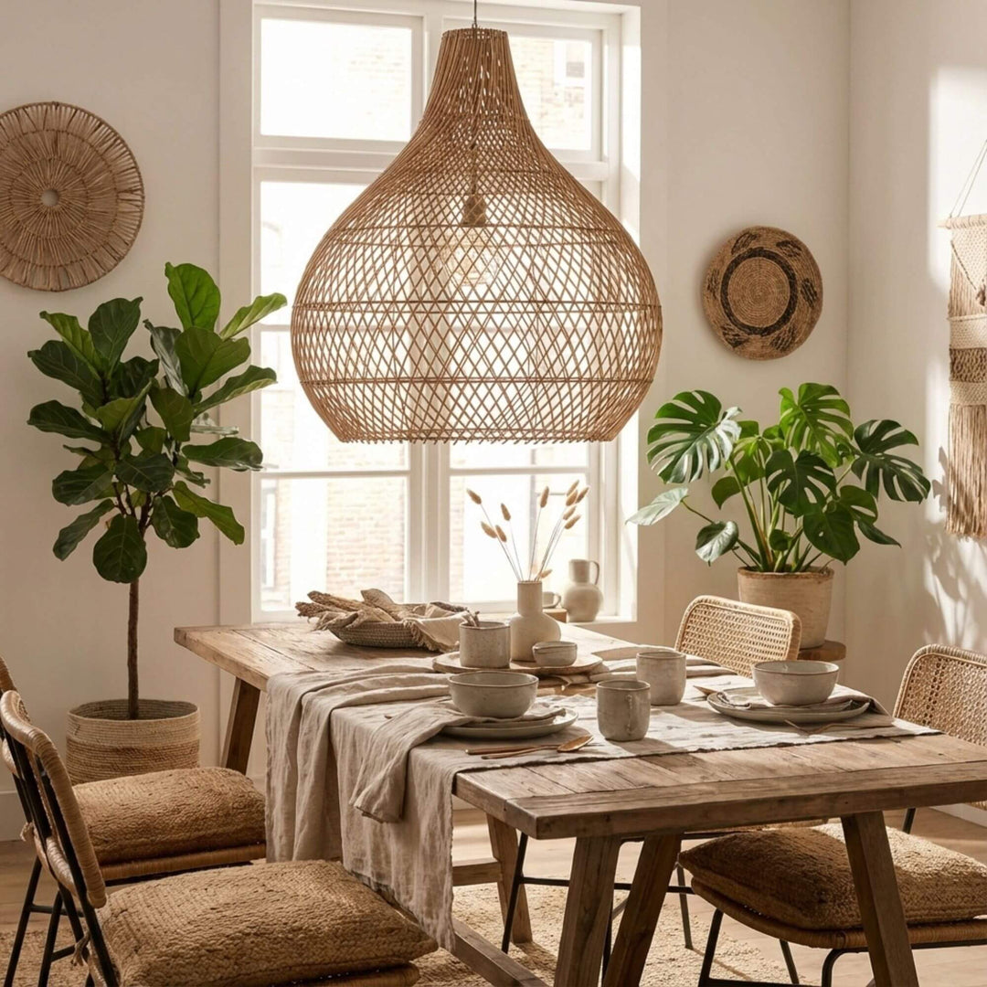 Styled interior featuring the Vaeroy ceiling lamp