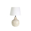 WHITE WASH BAMBU LAMP SAN