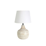 WHITE WASH BAMBU LAMP SAN