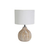 WHITE WASH BAMBU LAMP SUN