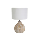 WHITE WASH BAMBU LAMP SUN
