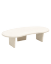 NILA MICROCEMENT ORGANIC COFFEE TABLE | 120X59.5X40CM