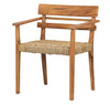 SQUARE NUVA TEAK WOOD DINING CHAIR