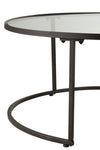 MANGO INDUSTRIAL ROUND COFFEE TABLE