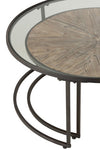 MANGO INDUSTRIAL ROUND COFFEE TABLE