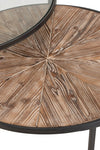 MANGO INDUSTRIAL ROUND COFFEE TABLE