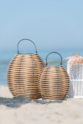 CANE LANTERN + LED CANDLE