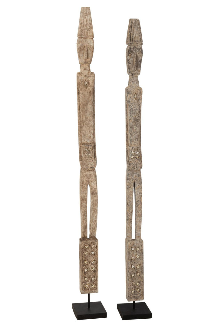 QUITOS WOOD SCULPTURE | "L" 149CM