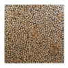 LILA COFFEE TABLE-BROWN CAPIZ
