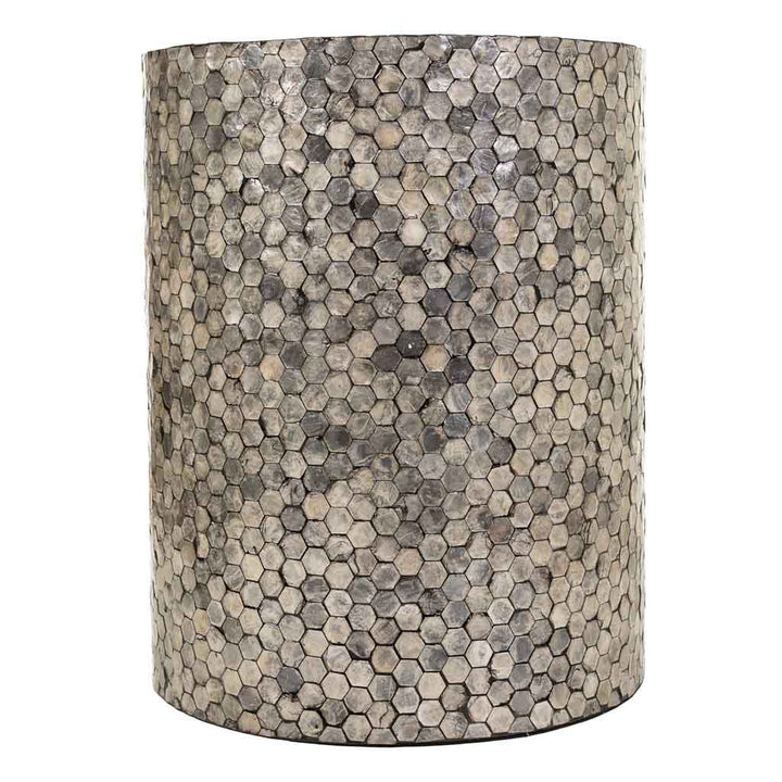 BRUMA STOOL-GREY CAPIZ